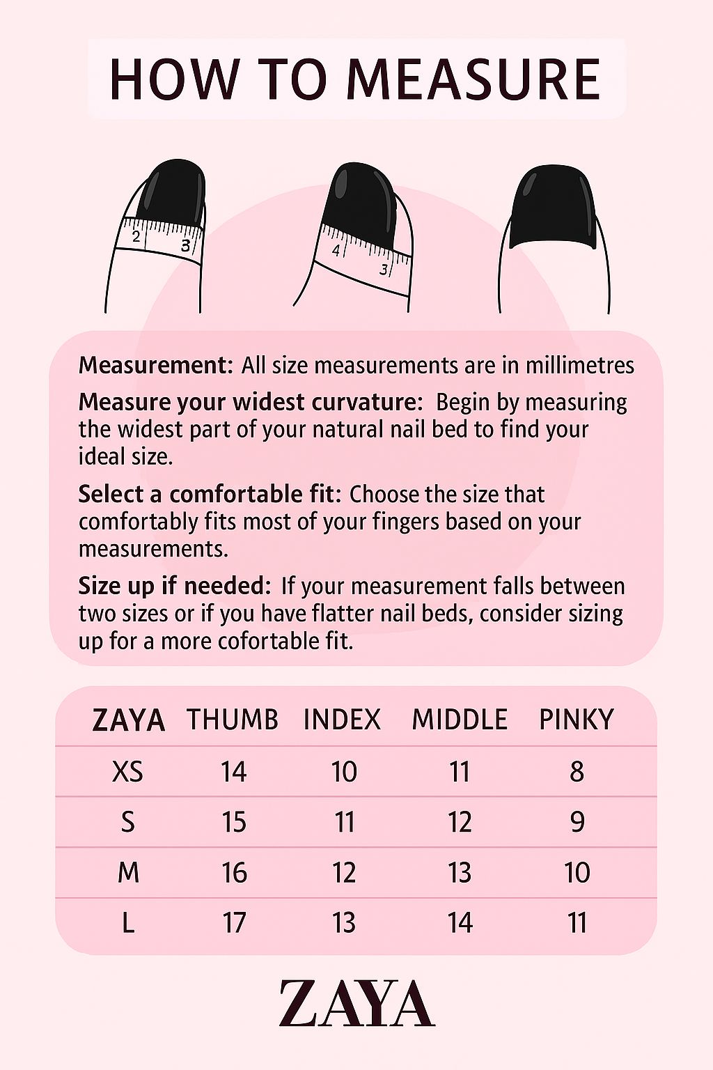 ZAYA Classic Press-On Nails