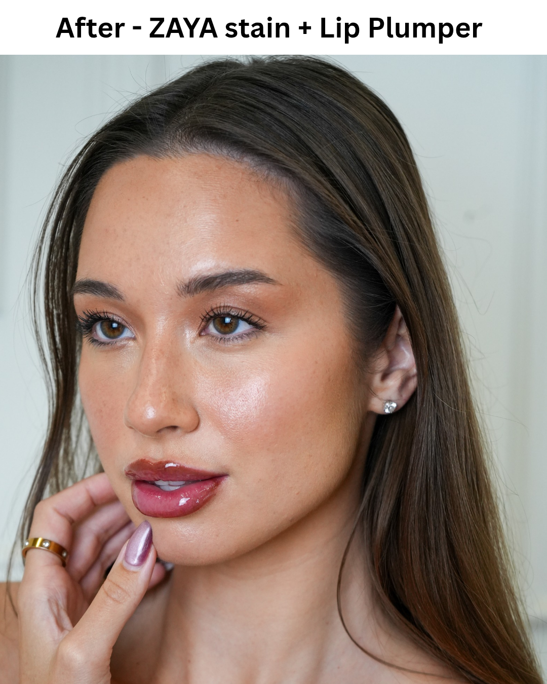 ZAYA LIP DUO- Peel Off Lip Stain + Luxe Lip Plumper